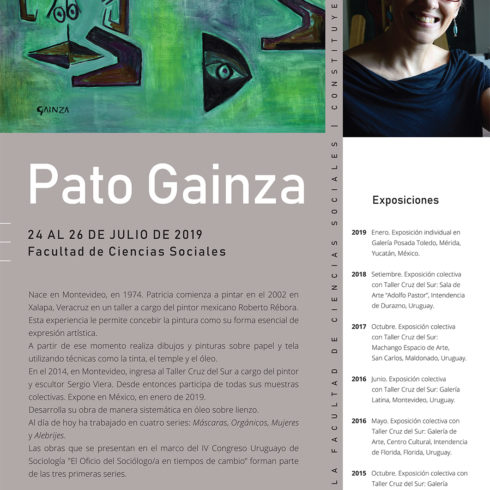 2019-07_Afiche Exposición Individual / Congreso Sociología