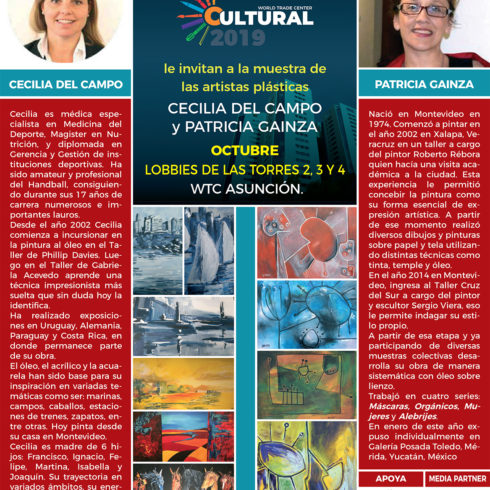2019-10 Afiche Exposición- WTCCultural, Asunción, Paraguay